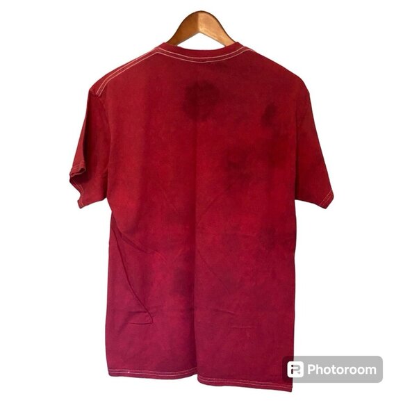 Biggie Notorious B.I.G. Red Tour T-Shirt Men's L Tie Dye Print Music Band - Picture 2 of 11